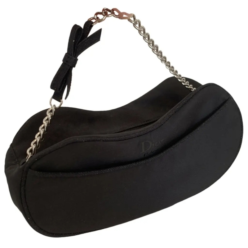 New Luxury Dior Parfums Silver Chain with a Bow Bag. Trousse F986081701